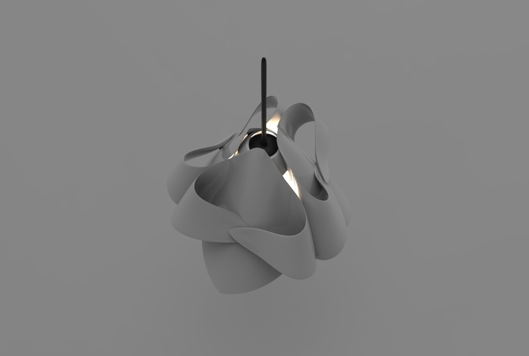 Napkin chandelier 3D Print 494997