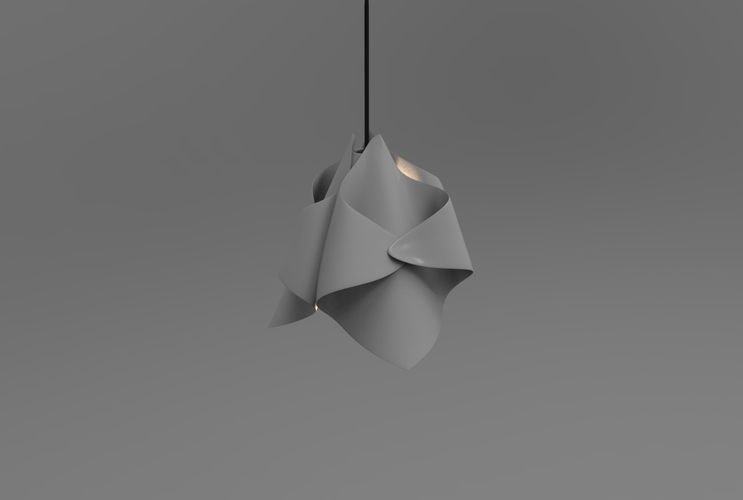 Napkin chandelier 3D Print 494998