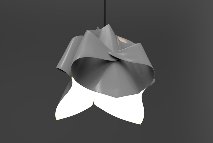 Napkin chandelier 3D Print 495001