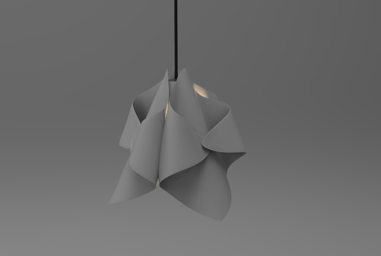 Napkin chandelier 3D Print 495002