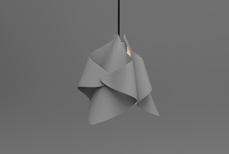 Napkin chandelier 3D Print 495004