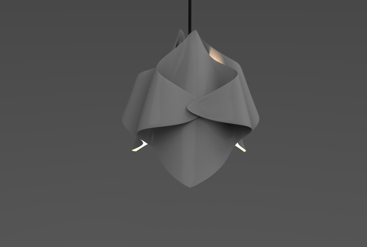 Napkin chandelier 3D Print 495005