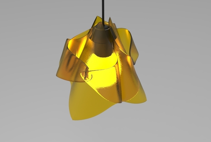 Napkin chandelier 3D Print 495007