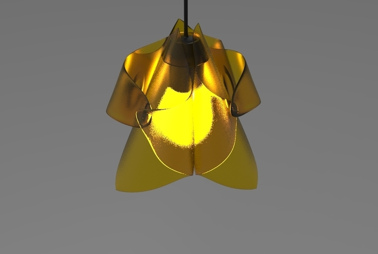 Napkin chandelier 3D Print 495008