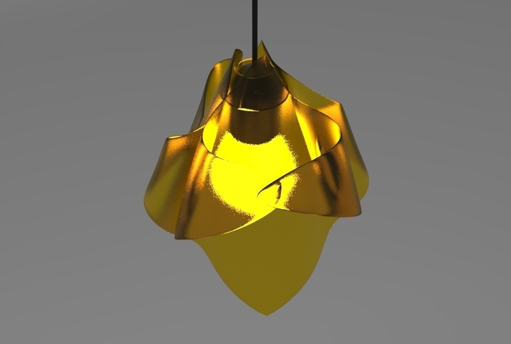 Napkin chandelier 3D Print 495009