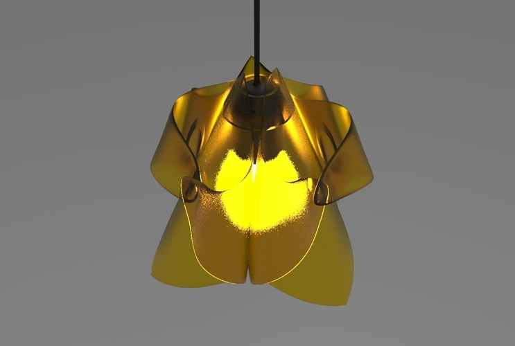 Napkin chandelier 3D Print 495010