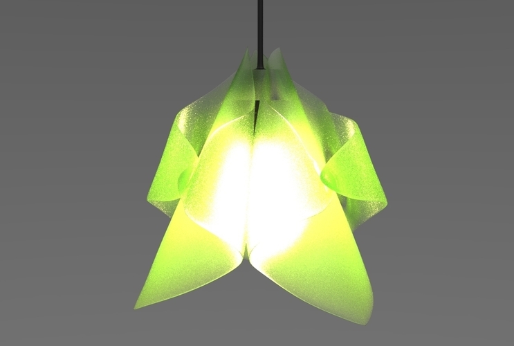 Napkin chandelier 3D Print 495013