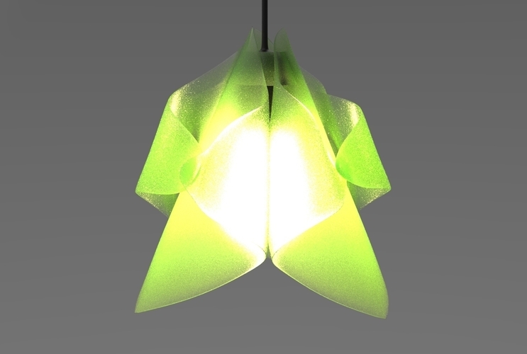 Napkin chandelier 3D Print 495014