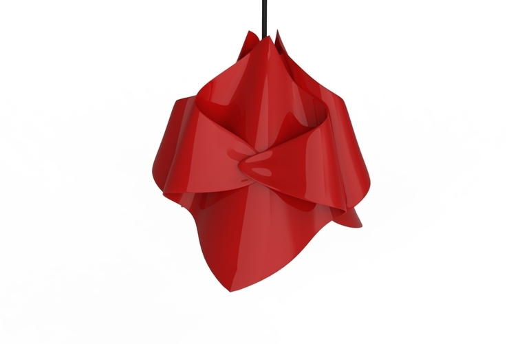 Napkin chandelier 3D Print 495016