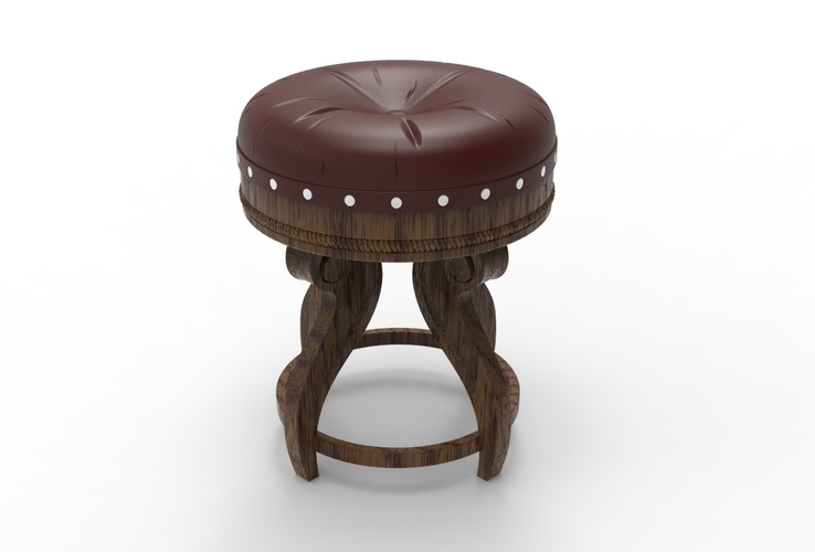 royal stool 3D Print 495066