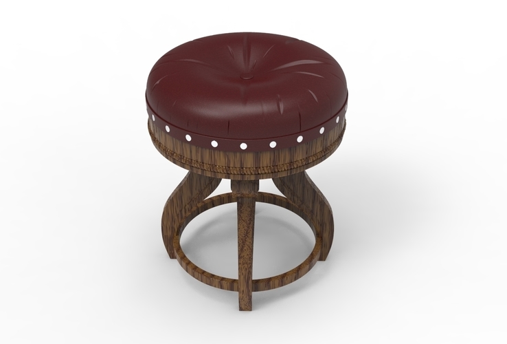 royal stool 3D Print 495069