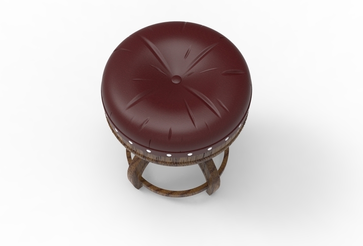 royal stool 3D Print 495074