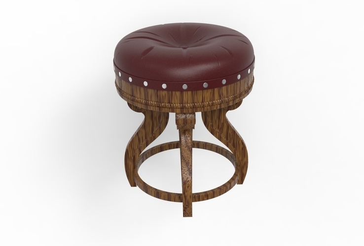 royal stool 3D Print 495086