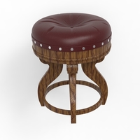 Small royal stool 3D Printing 495086