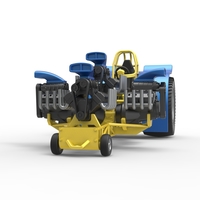 Pulling tractor with 4 engines V8 Version 6 Scale 1:25 - Thumbnail 5