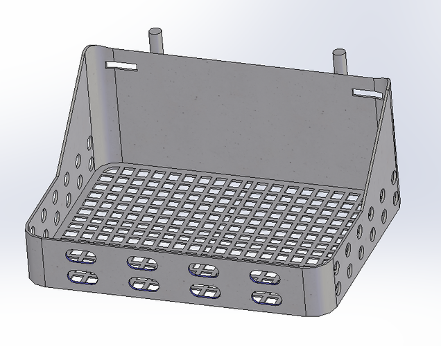 Door Hook Basket LARGE 3D Print 495187