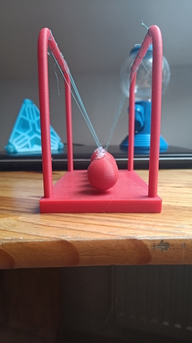 Newton's Craddle 3D Print 495199