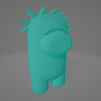 Small Morty as Among Us  3D Printing 495264