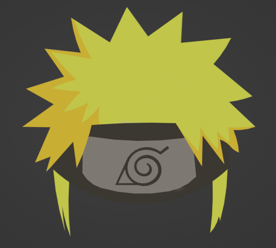 3D Printed Naruto Wall Art by Kwanzoo Studio | Pinshape