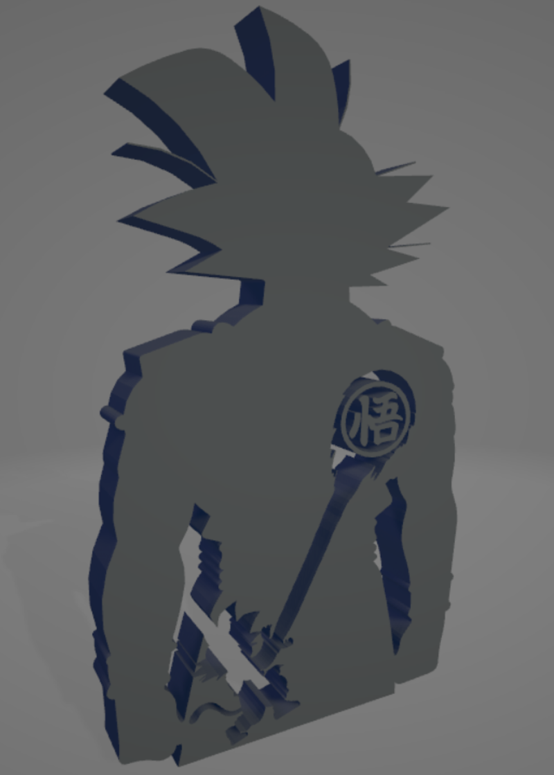 DRAGON BALL Z GOKU WALL ART BATCH 3