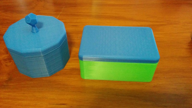 Two boxes