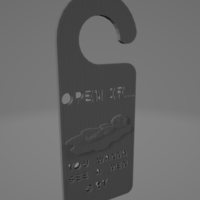 SAD BOY DOOR TAG - Thumbnail 4