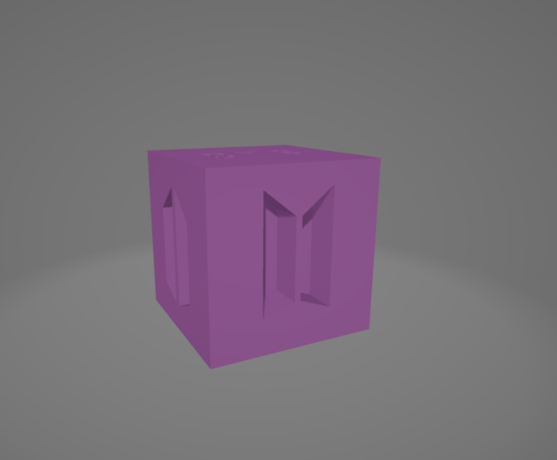 BTS TEST CUBE