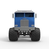 Diecast Monster truck 6x6 Scale 1:25 - Thumbnail 6