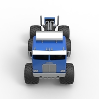 Diecast Monster truck 6x6 Scale 1:25 - Thumbnail 7