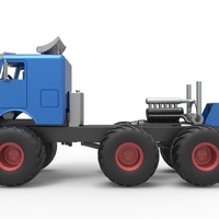 Diecast Monster truck 6x6 Scale 1:25 - Thumbnail 8