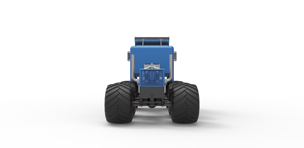 Diecast Monster truck 6x6 Scale 1:25 3D Print 495557