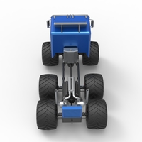 Diecast Monster truck 6x6 Scale 1:25 - Thumbnail 14