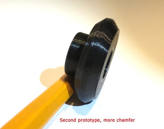 Replacement Drawer Roller 3D Print 49559