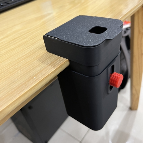 DESK MOUNTED TRASH BIN 3D Print 495616