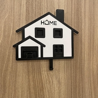 HOME KEY HOLDER FOR WALL - Thumbnail 2