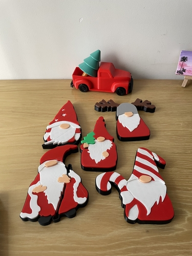 CHRISTMAS GNOME COMBO 5 PACK 3D Print 495626