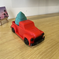 FARM TRUCK CHRISTMAS ORNAMENT - Thumbnail 1