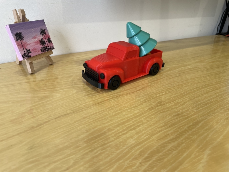 FARM TRUCK CHRISTMAS ORNAMENT
