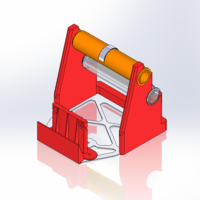 Small Filament Holder 4.5kg and 1kg 3D Printing 495654