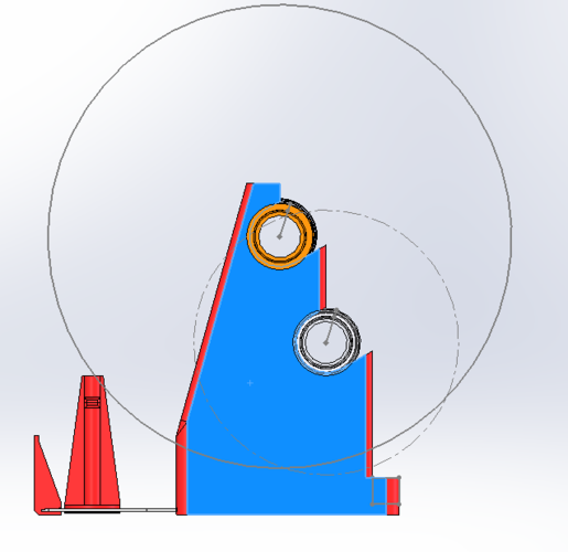 Filament Holder 4.5kg and 1kg 3D Print 495655