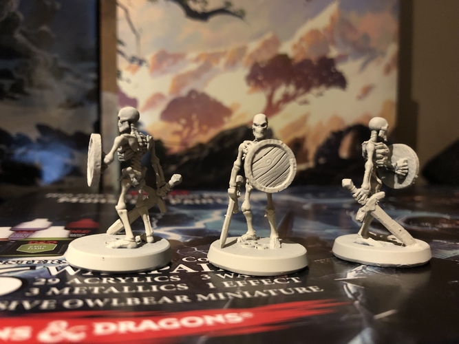 D&D Skeleton 3D Print 495670