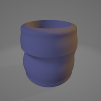 Small Melting Vase 3D Printing 495812