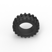 Offroad tire 60 Scale 1:25 - Thumbnail 6