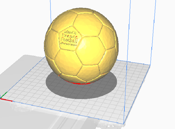 Balon de Oro 3D Print 495906