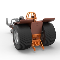 Pulling tractor with V12 and V8 engines 1:25 - Thumbnail 12