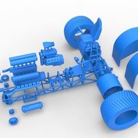 Pulling tractor with V12 and V8 engines 1:25 - Thumbnail 16