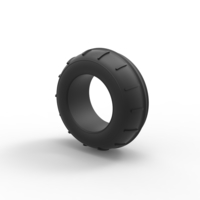 Diecast dune buggy front tire 3 Scale 1:25 - Thumbnail 9