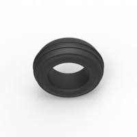 Diecast dune buggy front tire 4 Scale 1:25 - Thumbnail 6