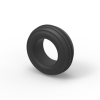 Diecast dune buggy front tire 4 Scale 1:25 - Thumbnail 7