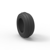 Diecast dune buggy front tire 4 Scale 1:25 - Thumbnail 8